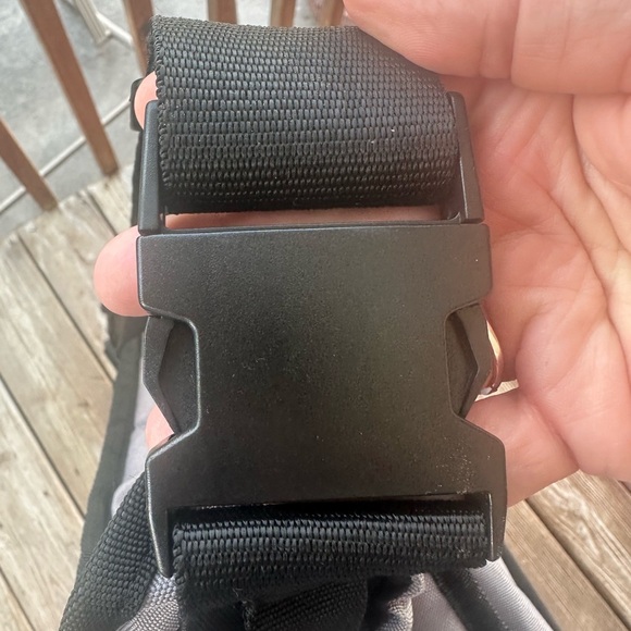 Diaper Dudes Gray and Orange Messenger Bag - Picture 7 of 10